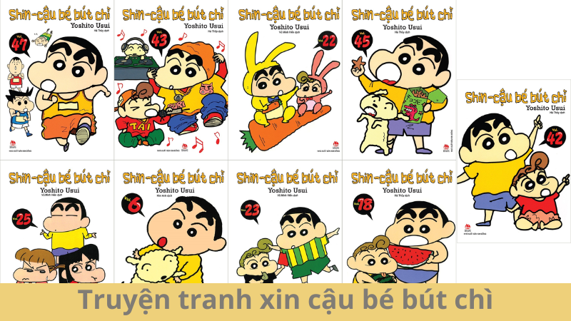 truyện tranh shin cậu bé bút chì